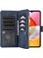 Samsung Galaxy A22 5g Deri Telefon Kılıfı Zipper Ceb ile Çoklu Kart Yuvaları Kapak (Yurt Dışından) 5