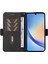 Samsung Galaxy A25 5g Pu Deri Telefon Kılıfı Eşkenar Dörtgenli Basılı Stand Flip Cüzdan Telefon Kapağı (Yurt Dışından) 2