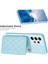 Samsung Galaxy A53 5g Kart Yuvaları Deri Kaplamalı Tpu Kickstand ile Telefon Kılıfı (Yurt Dışından) 5