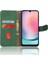 Samsung Galaxy A24 4g Pu Deri Cüzdan Cep Telefonu Kapağı Dökme Önleyici Cilt Touch Stand Kılıfı (Yurt Dışından) 3