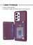 Samsung Galaxy A13 Kart Tutucusu Kickstand Pu Deri Kaplamalı Tpu Kapak Telefon Kılıfı (Yurt Dışından) 4