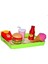 Berattoys 30 Pcs Oyuncak Kesilen Pizza & Hamburger Set Kesilen Pizza Evcilik Oyuncakları Mutfak Seti 3