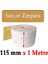 Ahşap Sünger Zımpara Kağıdı Mutfak Banyo Bulaşık Süngeri Bant Kağıt Süngerli Zımpara 1 Metre 220 Kum 5