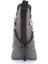 685-1-22K Kadin Kalin Taban Fermuar Detayli Silver Taşli Bot 4