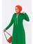 Eflin Yakadan Bağlamalı Sweatshirt - Benetton Yeşil 5
