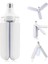 Pervane Şeklinde Katlanabilir Ayarlanabilir Beyaz LED Ampul E-27 Duy 45 Wat Pervane Ampul Pervane Ampul 2