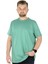 Büyük Beden Erkek Tshirt Bisiklet Yaka Basic 20031 Çağla Yeşili 1