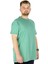 Büyük Beden Erkek Tshirt Bisiklet Yaka Basic 20031 Çağla Yeşili 3