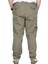 Büyük Beden Erkek Gabardin Kargo Jogger Pantolon Doğa 21928 Bej 3