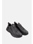 Erkek Deri Sneaker Ayakkabı 18168 Siyah 3