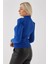 Yarım Balıkçı Yaka Pencere Detaylı Fitilli Slim Fit Triko Kazak Bayan KAZAK 23K0397K1 5