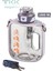 Tkk 1000 ml Çift Kullanım Pipetli rahat Içim Bpa Içermeyen Askılı Tritan Su Matarası FFTKK1022 1000 1