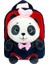 Anaokulu Okul Çantası Karikatür Panda Peluş Sırt Çantası Büyük Kapasiteli Hafif Sevimli Ilkokul Öğrencisi Sırt Çantası (Yurt Dışından) 1