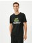 Koton 4WAM10022NK 999 Siyah Erkek Polyester T-Shirt 1