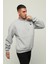 Oversize Kanguru Cepli Bisiklet Yaka Sweatshirt 3
