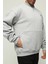 Oversize Kanguru Cepli Bisiklet Yaka Sweatshirt 4