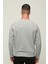 Owut Collection Saf Pamuklu Bisiklet Yaka Sweatshirt 3