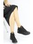 Kadın Hakiki Deri Ortopedik Fermuarlı Spor Düz Taban Bot M24/KB4205 3