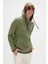 Bad Bear Defence Half-Zip Hoodie Erkek Sweatshirt 19.02.27.027THYME 1