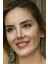 Deri Yaprak Model Çelik Kancalı Küpe 1