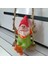 13 cm Salıncaklı Cüce Duvar Süsü , Dekoratif Aksesuar , Balkon Süsü , Çocuk Odası Biblo 1