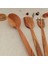 Ahşap Tahta Servis, Sunum Kaşık, Spatula, Çatal Seti - El Yapımı Zeytin Ağacı 4