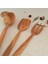 Ahşap Tahta Servis, Sunum Kaşık, Spatula, Çatal Seti - El Yapımı Zeytin Ağacı 5