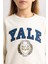 Kız Çocuk Yale University Relax Fit Bisiklet Yaka Sweatshirt A7737A823AU 5