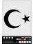 AY YILDIZ STICKER 30 x 21 cm 1