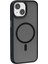 iPhone 15 Plus Uyumlu Kılıf Wiwu FGG-011 Magsafe Şarj Özellikli Kamera Korumalı Kapak Siyah 1