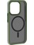 iPhone 15 Pro Uyumlu Kılıf Wiwu ZKK-012 Magsafe Şarj Özellikli Air Cushion Kapak Yeşil 3
