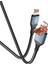 Lightning To Type-C ve Lightning To Usb-A Kablo 1.2m Go Des GD-UC595 Biyonik Terminal Tasarım PD20W 1