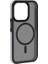 iPhone 15 Pro Max Uyumlu Kılıf Wiwu ZKK-012 Magsafe Şarj Özellikli Air Cushion Kapak Siyah 3