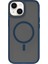 iPhone 15 Uyumlu Kılıf Wiwu FGG-011 Magsafe Şarj Özellikli Kamera Korumalı Kapak Mavi 4