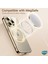 Apple iPhone 12 Pro Max Kılıf Magsafe Luxury Electroplate Gümüş 2