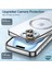 Apple iPhone 12 Pro Max Kılıf Magsafe Luxury Electroplate Gümüş 4