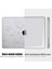 MacBook Pro 14 Inç Kılıf ile Uyumlu 2023 2022 2021 Sürüm M2 A2779 A2442 M1 Pro/max Chip ve Touch Id, Klavye Kapağı + Ekran Koruyucu ile Şeffaf Plastik Sert Kılıf, Şeffaf (Yurt Dışından) 2