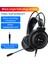 Stereo Oyun Kulaklığı 7.1 Sanal Surround 3.5mm USB Oyun Kulaklık Mikrofonlu Kulaklık Bilgisayar Için LED Ps4 Xbox Pc Gamer (Yurt Dışından) 1