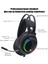 Gaming Headset Gamer 7.1 Çevresel Ses USB 3.5mm Kablolu Rgb Işık Oyun Kulaklıkları Tablet Pc Için Mikrofon ile Xbox One 360 (Yurt Dışından) 2