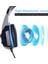 Hunterspider V1 Stereo Oyun Kulaklığı Derin Bas Aşırı Kulak Oyun Kulaklık Için Mic ile LED Işık Ps4 Pc + Oyun Faresi + Fareler Pad (Yurt Dışından) 4