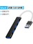 USB 3.0/2.0 Type-C 3.1 4 Port USB Hub Çoklu Otg Yüksek Hızlı 5 Gbps Macbook Pc Bilgisayar Telefonu Cep U Disk Fare Klavye (Yurt Dışından) 1