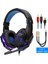 Profesyonel LED Işık Kablolu Oyun Kulaklıkları Bilgisayar Için Mikrofon ile Ps4 Ps5 Xbox Bas Stereo Pc Oyun Kulaklığı Hediyeler (Yurt Dışından) 1