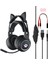 Nachtstern Mor Kızlar Kablolu Mikrofonlu Kulaklık Rgb Gürültü Azaltılmış Stereo Pc Kulaklık Kask Oyun Için Ps4 Xbox Tablet Kız Hediye (Yurt Dışından) 1