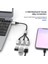 USB Tip C Hub Uzantıları 4 Port USB Kablo Ayırıcı Otg Yüksek Hızlı Aktarım Adaptörü Pc Dizüstü Macbook Pro Için Taşınabilir Dönüştürücü (Yurt Dışından) 5