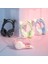 Profesyonel LED Kedi Kulak Kablolu Oyun Mikrofonlu Kulaklıklar Ps4 Ps5 Xbox Bilgisayar Pc Oyun Kulaklığı Sessiz Anahtar (Yurt Dışından) 2