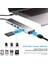 USB C Hub 8 In 1 Tip C 3.1 Ila 4K HDMI Adaptörü ile RJ45 Sd/tf Kart Okuyucu Pd MacBook Dizüstü Dizüstü Bilgisayar Için Hızlı Şarj (Yurt Dışından) 4