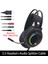 Gaming Headset Gamer 7.1 Çevresel Ses USB 3.5mm Kablolu Rgb Işık Oyun Kulaklıkları Tablet Pc Için Mikrofon ile Xbox One 360 (Yurt Dışından) 1