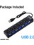 USB Hub Hub USB Adaptörü Çoklu Bağlantı Noktaları Güç Adaptörü Kullanın Extensor USB 2.0 Pc Bilgisayar Aksesuarları Dizüstü Bilgisayar Için USB Anahtarı (Yurt Dışından) 3