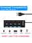 Yüksek Hızlı 4/7 Bağlantı Noktaları USB Hub 2.0 Adaptör Genişletici Çoklu USB Splitter Pc Dizüstü Bilgisayar Için LED Lamba Anahtarı ile Çoklu Genişletici (Yurt Dışından) 4