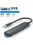 USB 3.0 Hub Pd 100W / 5V 3A / 4K 30HZ Çoklu USB Splitter Güç Adaptörü USB 3.0 Çoklu Genişletici Huaweı Xiaomi Macbook Için (Yurt Dışından) 1